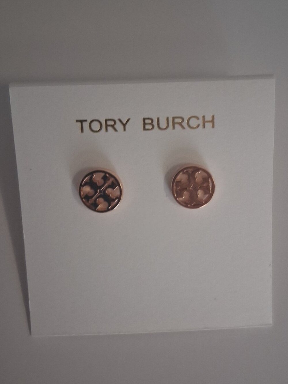 miller stud earrings - rose gold (NWOT)